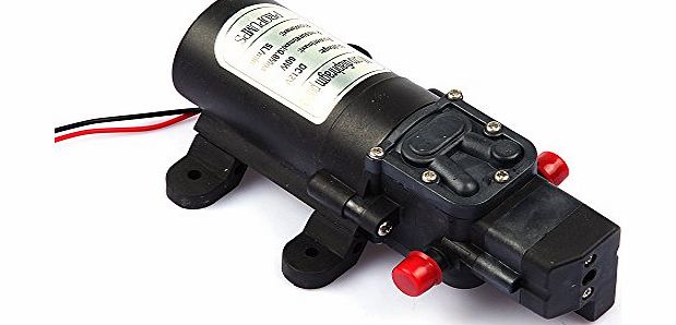 DBPOWER 12V DC Self Priming Pump Multi-purpose for Home Use Garden Sprinklers, Shower, Water Taps in the Boat, Caravan or Motor Home