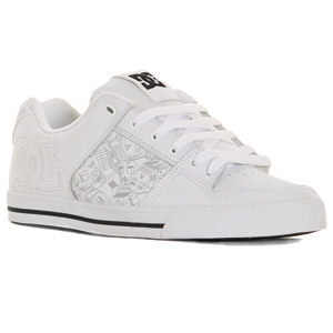 Chase XE Skate shoe - White/Black Print