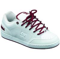 DC CLOCKER SHOES WHITE/OX BLOOD