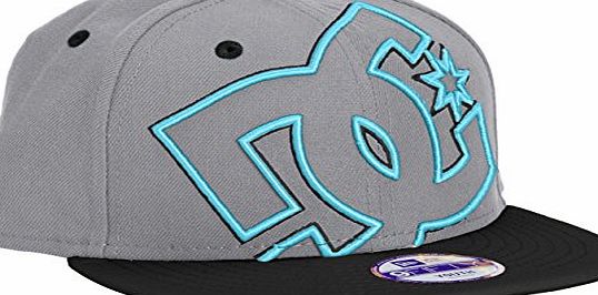 DC Clothing Boys Double Up Cap, Grey (Grey/Black), One Size