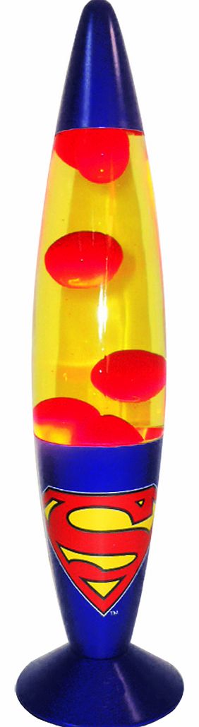 Comics Classic Superman Logo Lava Lamp