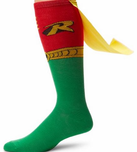 DC Comics Robin Knee High Cape Sock