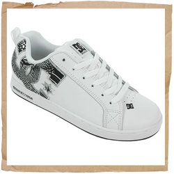 DC Court Graffik SE White/Black