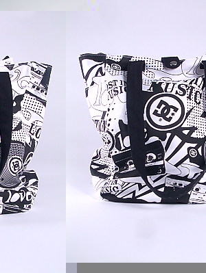 COMPROMISE CANVAS TOTE D063360010 - WHITE