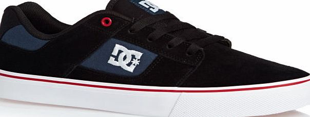 DC Mens DC Bridge Shoes - Black/black/red