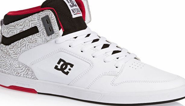 DC Mens DC Nyjah High Shoes - White