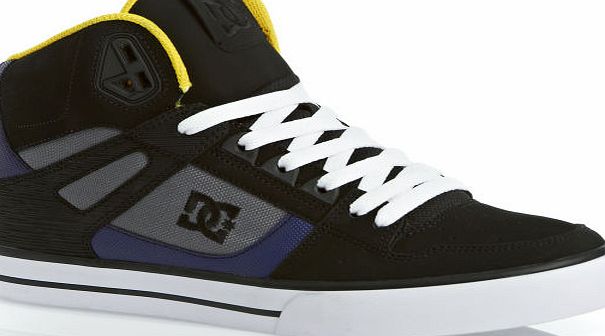 DC Mens DC Spartan High Trainers - Black/dark Slate