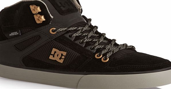 DC Mens DC Spartan High Trainers - Black/grey