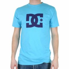 Mens DC Star Tee Horizon Blue/Heliotrope