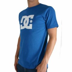 Mens DC Star Tee Snorkel Blue