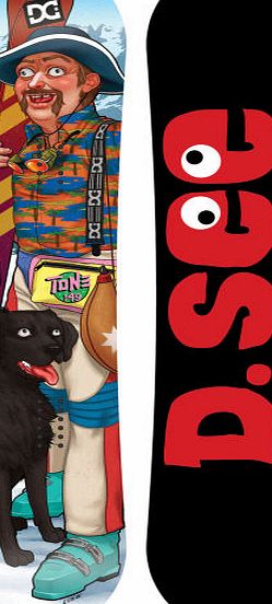 DC Mens DC Tone Snowboard - Multi