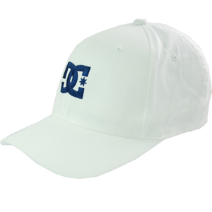 Mens DC Star Cap. White