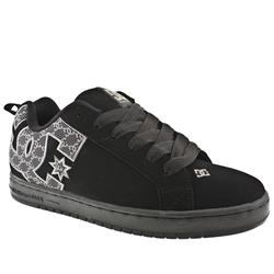 Male Court Graffik Se Sn Suede Upper Dc Shoes in Black