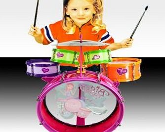 Deal box MY FIRST DRUM SET KIT MUSICAL KIDS CHILDRENS ACTIVITY FUN ROCKSTAR PLAY SET TOY SET BOX GIFT