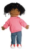 Medium Girl Puppet Buddie (Dark Skin Tone)