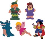 Deb Darling Designs Peter Pan Finger Puppet Set