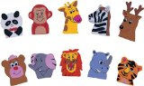 Wild Animal Finger Puppet Set