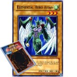 Deckboosters Yu Gi Oh : DP1-EN001 Unlimited Edition Elemental Hero Avian Common Card - ( Jaden Yuki YuGiOh Single Card )