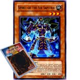 Deckboosters Yu-Gi-Oh : GLAS-EN033 1st Ed Spirit of the Six Samurai Common Card - ( Gladiators Assault YuGiOh Single Card )