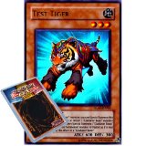 Deckboosters Yu-Gi-Oh : GLAS-EN082 1st Ed Test Tiger Ultra Rare Card - ( Gladiators Assault YuGiOh Single Card )