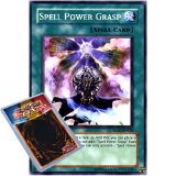 Deckboosters YuGiOh : SDSC-EN020 1st Ed Spell Power Grasp Common Card - ( Spellcasters Command Yu-Gi-Oh! Single C