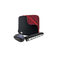 dell Belkin Neoprene 17 Black/Red Sleeve