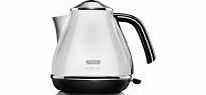 Delonghi  Icona Micalite Kettle - White KBOM3001.W