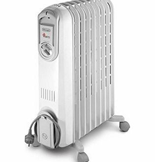 DeLonghi Vento VV550920 Electric Oil Filled Radiator - 2 Kilowatt