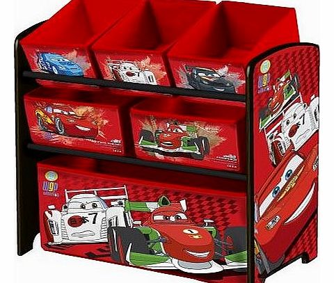 Disney Cars Multi-Bin Toy Organizer