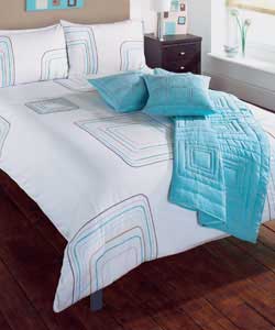 Delta Kingsize Bed Set - Teal