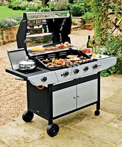 4 Burner Gas BBQ TCG4200 with Hood