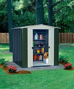 Apex Metal Garden Shed 10 x 8ft