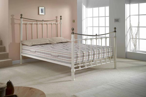 Medici Ivory Bed Frame Double 135cm