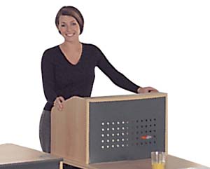 Deluxe tabletop folding lectern