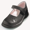 girls starry touch-close bar shoe