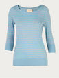 DEMYLEE KNITWEAR BLUE GREY S DMY-T-SP08078