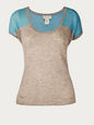 DEMYLEE KNITWEAR GREY BLUE XS DMY-T-SP08006