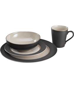 16-Piece Stoneware Catalina Dinner Set