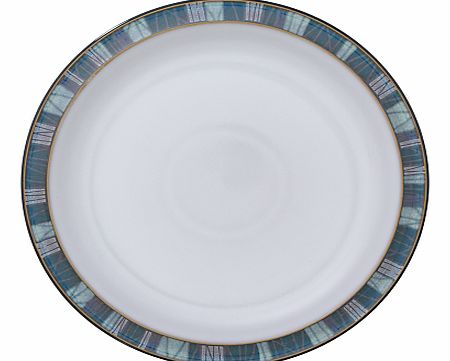 Azure Coast Plate, Blue