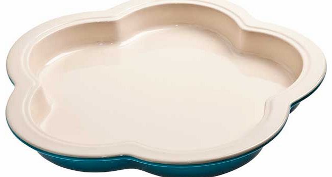 Denby Flower Dish - Azure