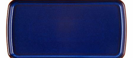 Denby Imperial Blue Rectangular Plate