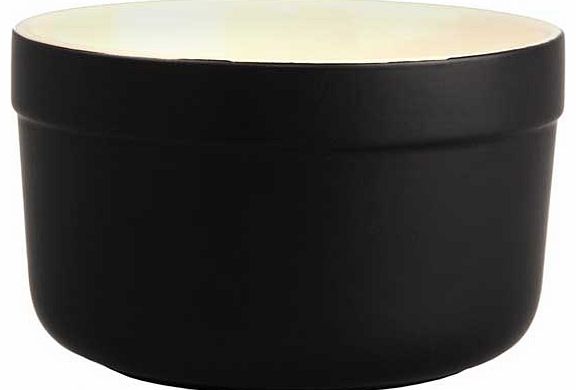 Denby Jet Black 2 Piece Ramekin/Souffle Dishes