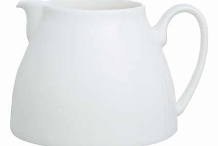 Denby White Bone China Jug, Small, 0.4L