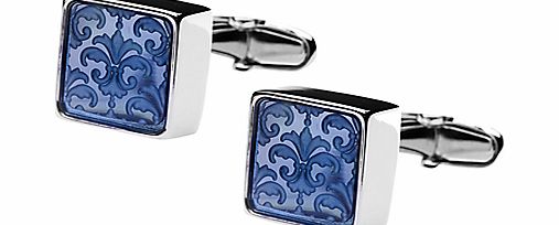 Denison Boston Mindy Floral Cufflinks