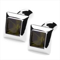 Green Diamond Jewell Cufflinks by