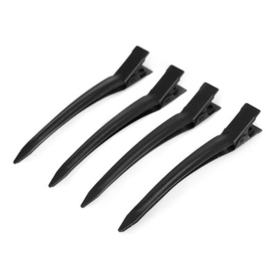 Black Hair Sectioning Clips - 4 Pack -