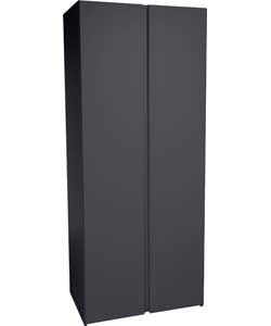 Denver 2 Door Wardrobe - Black