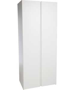 Denver 2 Door Wardrobe - White