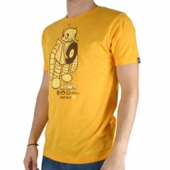 Mens Dephect Remixomatic Tee Gold