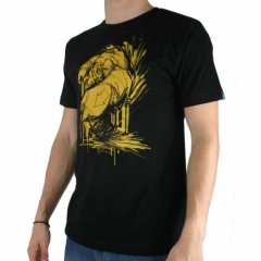 Mens Dephect Scrawl Tee Black